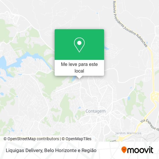 Liquigas Delivery mapa