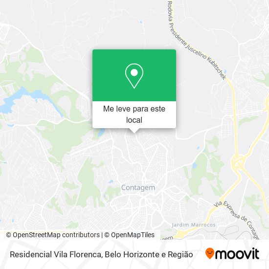 Residencial Vila Florenca mapa