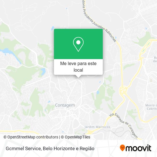 Gcmmel Service mapa