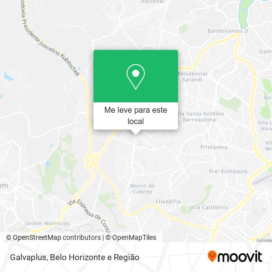 Galvaplus mapa
