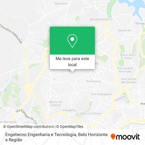 Engetecno Engenharia e Tecnologia mapa