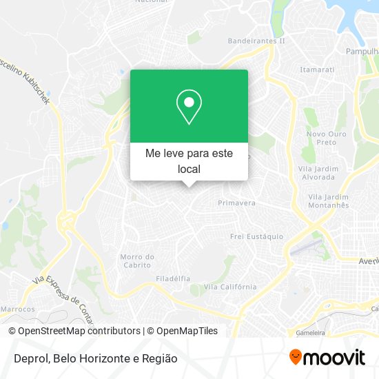 Deprol mapa