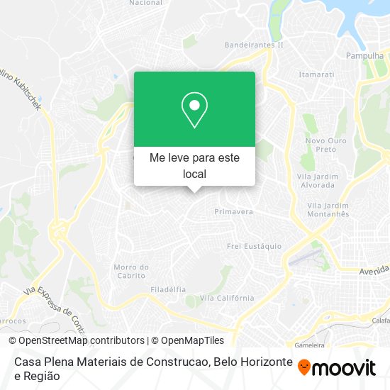 Casa Plena Materiais de Construcao mapa