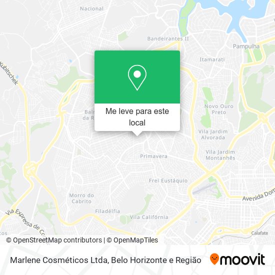 Marlene Cosméticos Ltda mapa