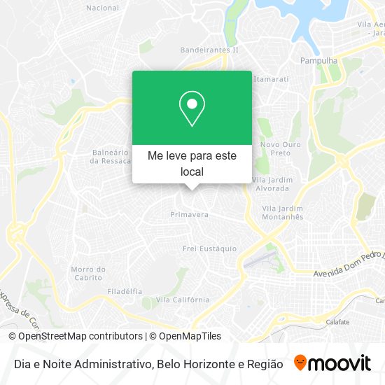 Dia e Noite Administrativo mapa
