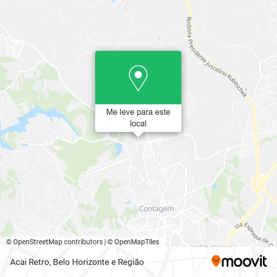 Acai Retro mapa