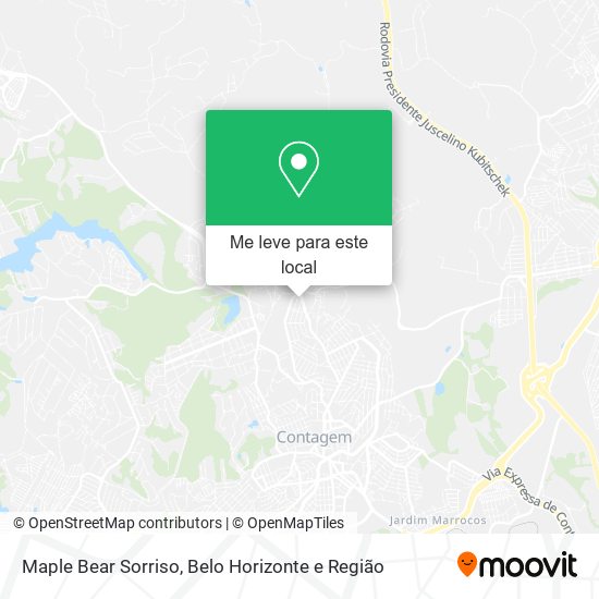Maple Bear Sorriso mapa