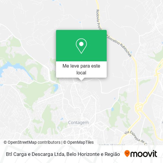 Btl Carga e Descarga Ltda mapa