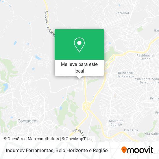 Indumev Ferramentas mapa