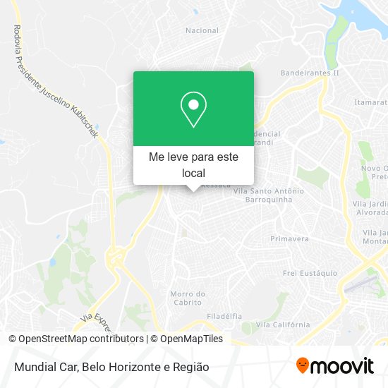 Mundial Car mapa