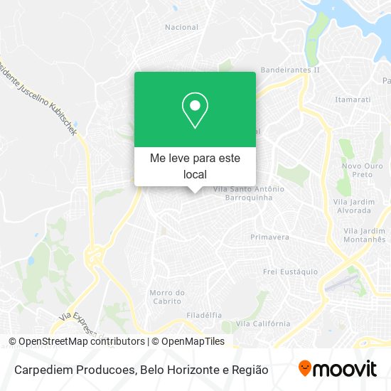 Carpediem Producoes mapa