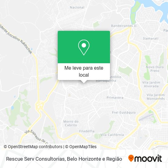 Rescue Serv Consultorias mapa