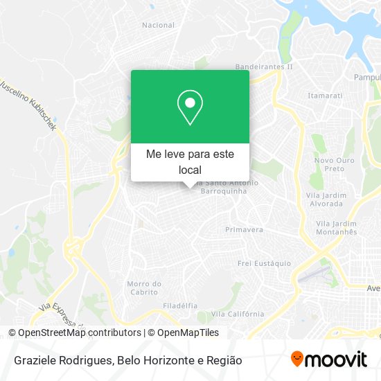 Graziele Rodrigues mapa