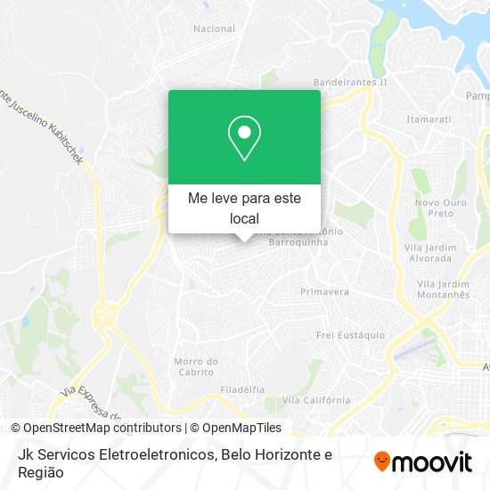 Jk Servicos Eletroeletronicos mapa
