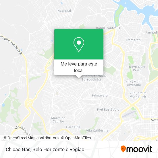 Chicao Gas mapa