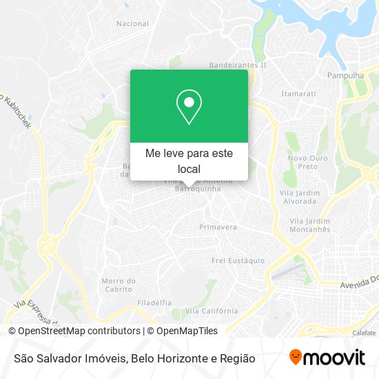 São Salvador Imóveis mapa