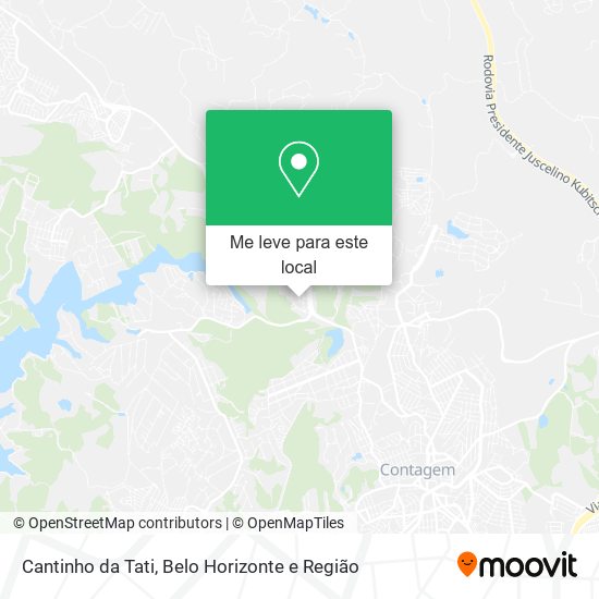 Cantinho da Tati mapa