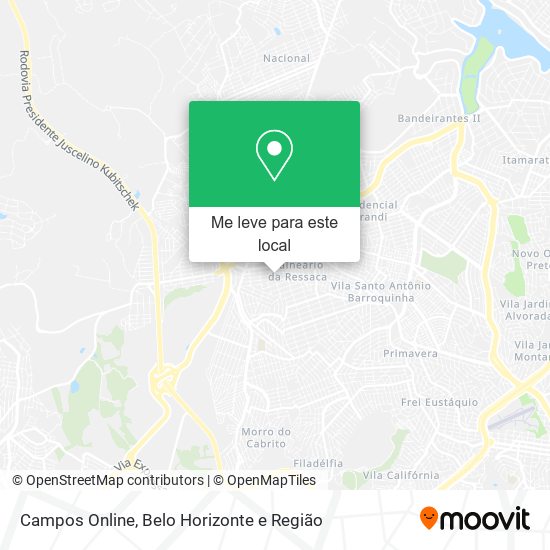 Campos Online mapa