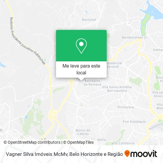 Vagner Silva Imóveis McMv mapa