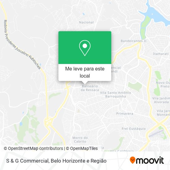 S & G Commercial mapa