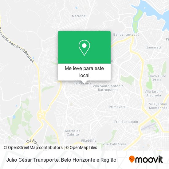 Julio César Transporte mapa