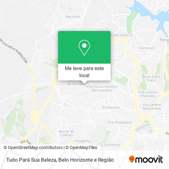 Tudo Pará Sua Beleza mapa