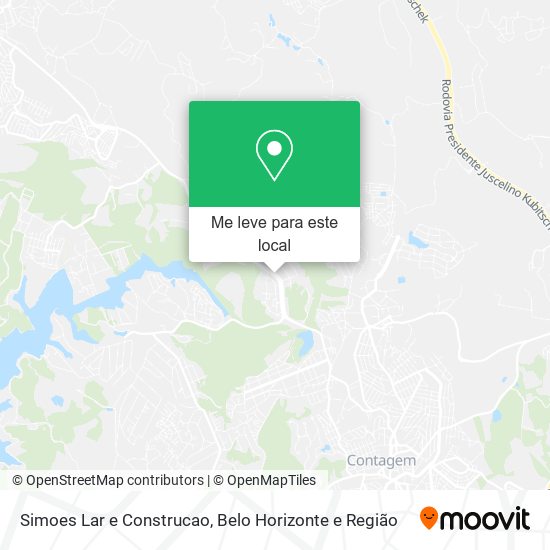 Simoes Lar e Construcao mapa