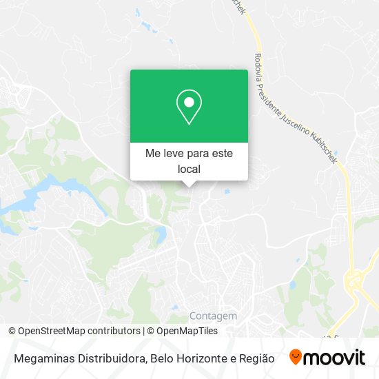 Megaminas Distribuidora mapa