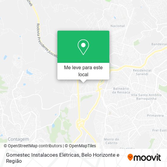 Gomestec Instalacoes Elétricas mapa