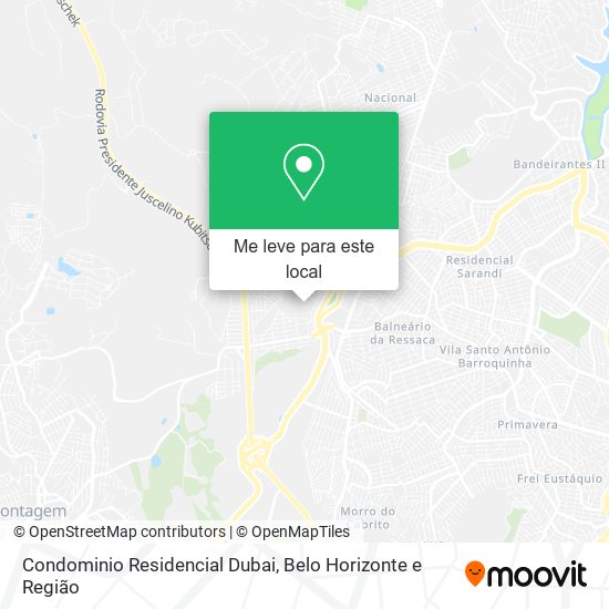 Condominio Residencial Dubai mapa