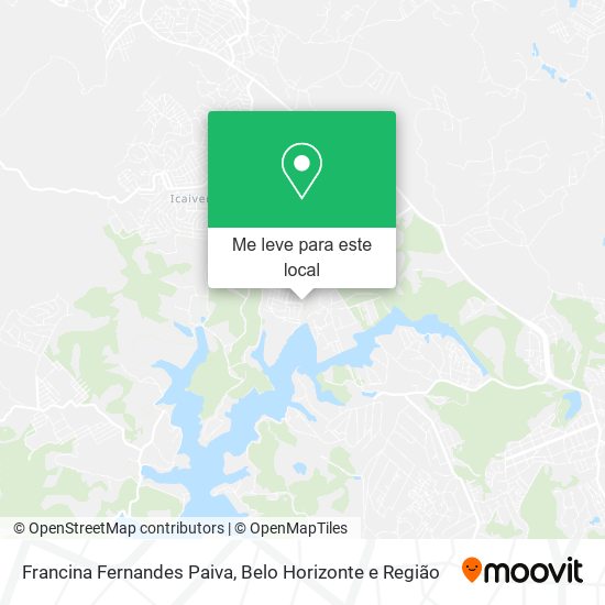 Francina Fernandes Paiva mapa