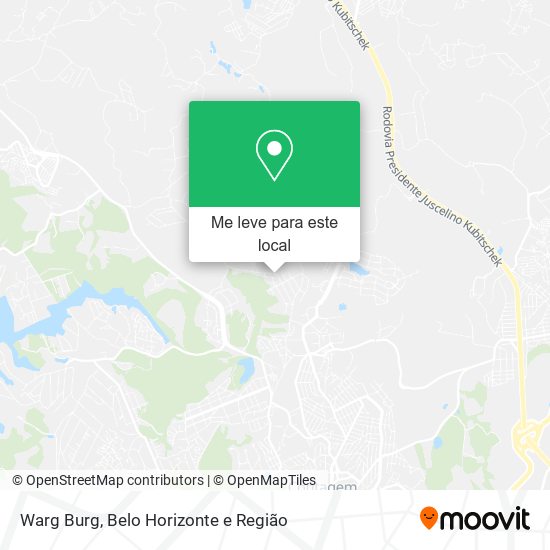 Warg Burg mapa