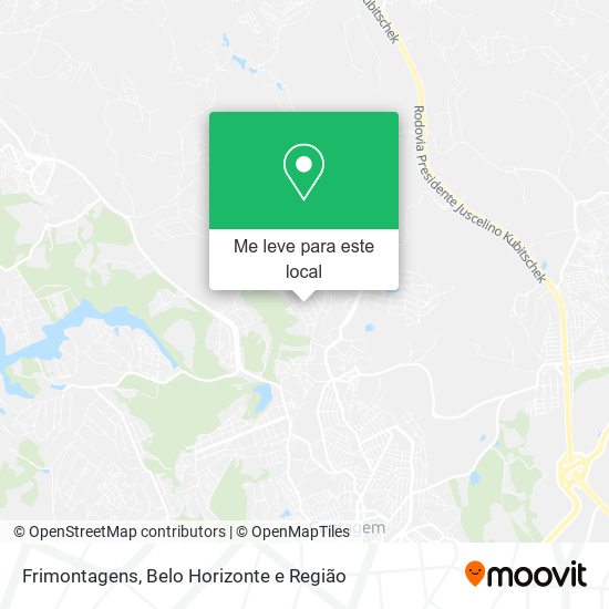 Frimontagens mapa