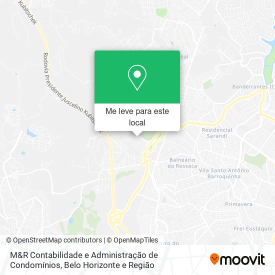 M&R Contabilidade e Administração de Condomínios mapa