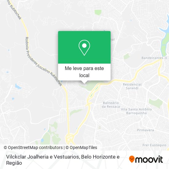 Vilckclar Joalheria e Vestuarios mapa