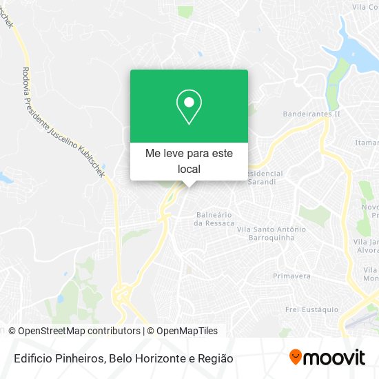 Edificio Pinheiros mapa