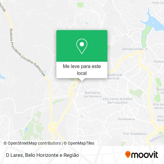 D Lares mapa