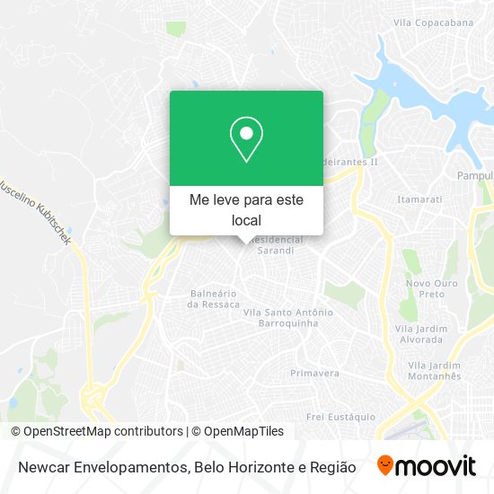 Newcar Envelopamentos mapa