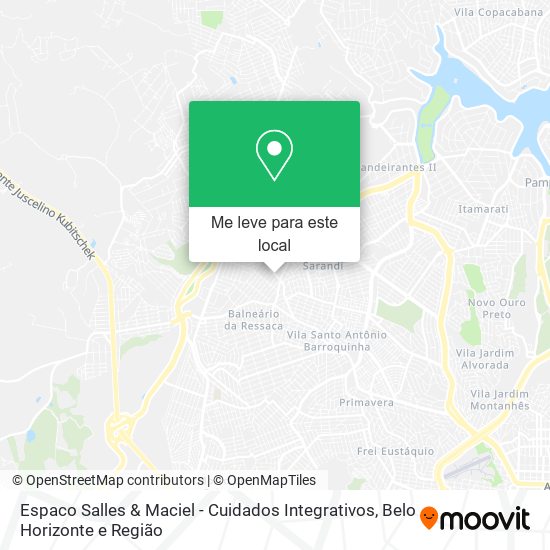 Espaco Salles & Maciel - Cuidados Integrativos mapa