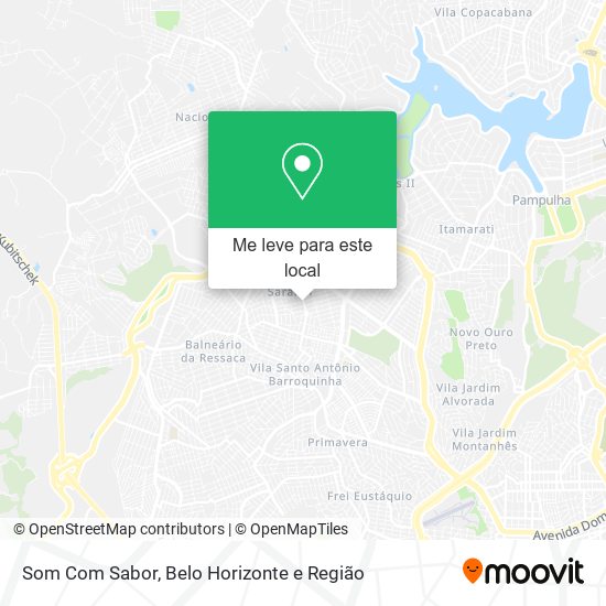 Som Com Sabor mapa
