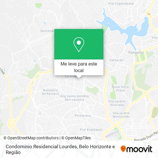 Condominio Residencial Lourdes mapa