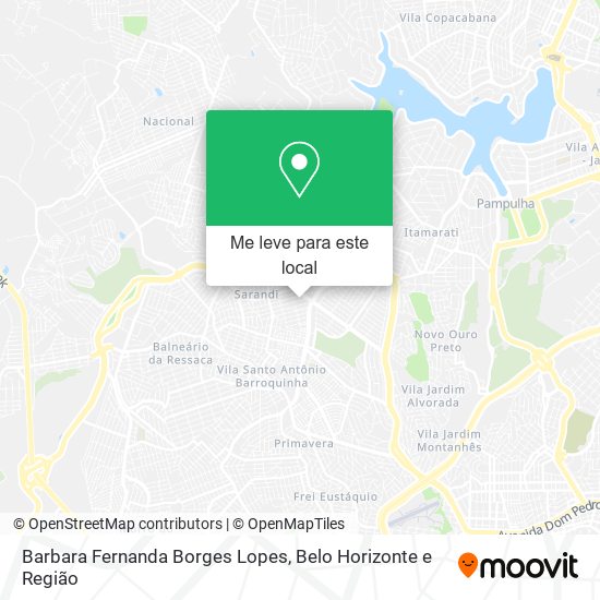 Barbara Fernanda Borges Lopes mapa