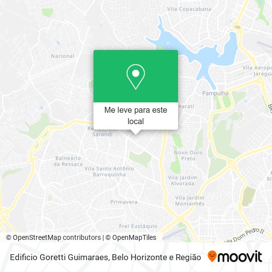 Edificio Goretti Guimaraes mapa