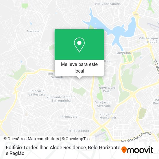 Edificio Tordesilhas Alcoe Residence mapa