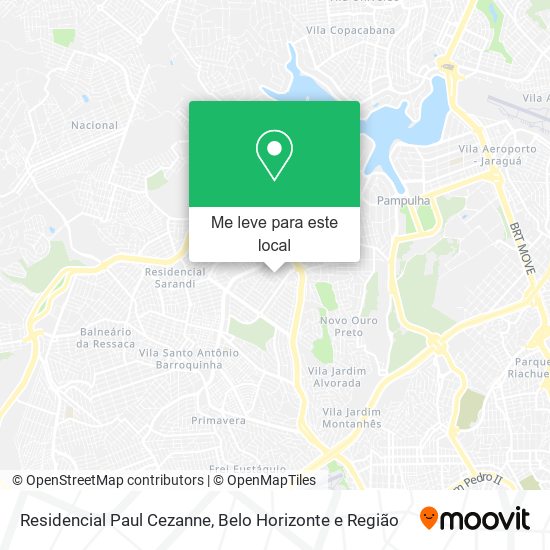 Residencial Paul Cezanne mapa