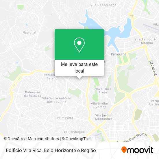 Edificio Vila Rica mapa