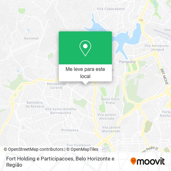 Fort Holding e Participacoes mapa