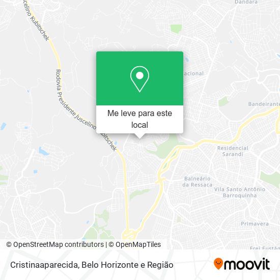 Cristinaaparecida mapa