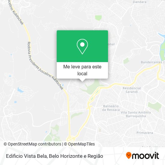 Edificio Vista Bela mapa