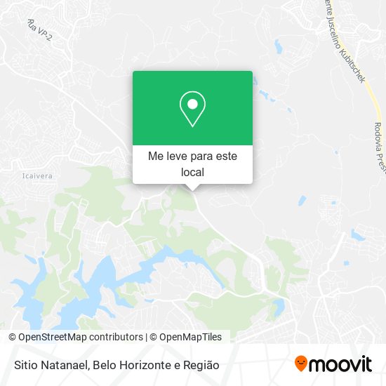 Sitio Natanael mapa